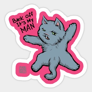 owner of man Sticker